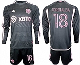 Men's Inter Miami CF #18 Jordialba 2023-24 Black Away Soccer Jersey Suit,baseball caps,new era cap wholesale,wholesale hats